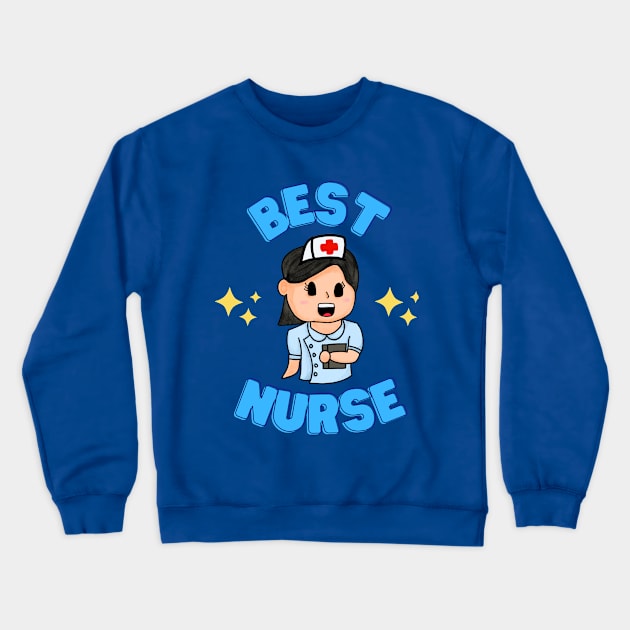 Best Nurse Tee T-shirt Gift Crewneck Sweatshirt by Paper Pocket. Ph